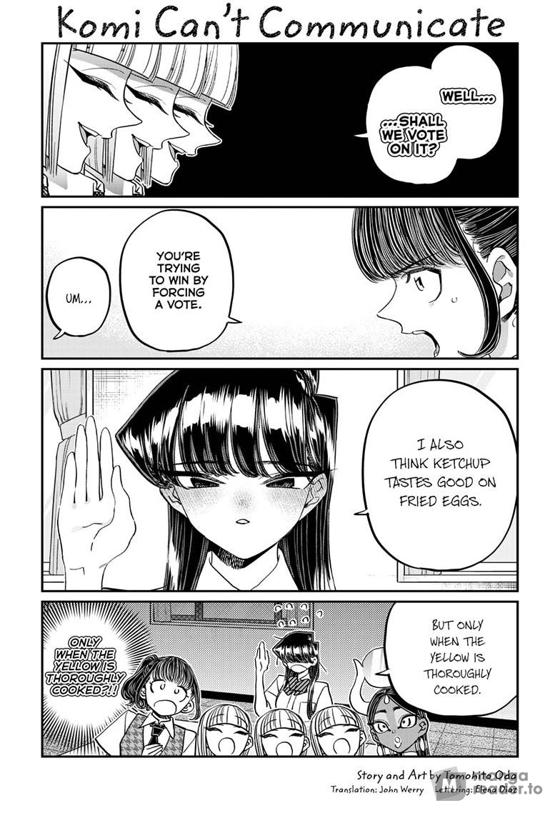 Komi Can’t Communicate, Chapter 441 image 01